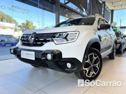 Renault DUSTER ICONIC 1.6 16V SCE CVT X-TRONIC na cor Branca em Curitiba / PR - 6809681