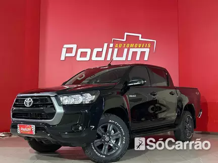 Toyota HILUX CD SR 4X4 2.8 TB AT na cor Preta em Ponta Grossa / PR - 6815452