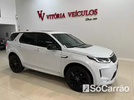 Land Rover DISCOVERY SPORT R-DYMANIC SE 2.0 TB SI4 na cor Branca no Torres / RS - 6321539
