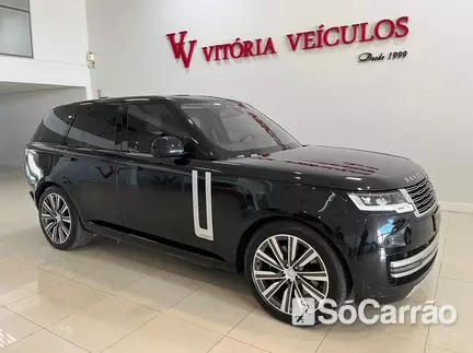 Land Rover RANGE ROVER AUTOBIOGRAPHY P510 4X4 3.0 PHEV na cor Preta no Torres / RS - 6689403