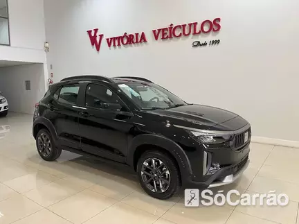 Fiat PULSE AUDACE HYBRID 200 1.0 TB CVT na cor Preta no Torres / RS - 6803712