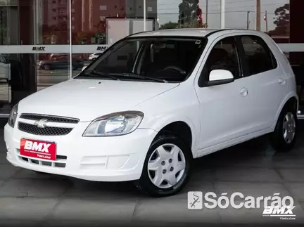 Chevrolet CELTA LT 1.0 VHC-E 8V FLEXPOWER na cor Branca em Curitiba / PR - 6729345