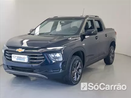 Chevrolet MONTANA PREMIER 1.2 TURBO 12V AT na cor Azul em São José dos Pinhais / PR - 6824012