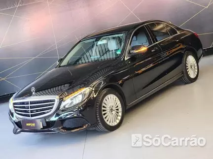 Mercedes C 180 EXCLUSIVE 1.6 TB na cor Preta em Curitiba / PR - 6821830