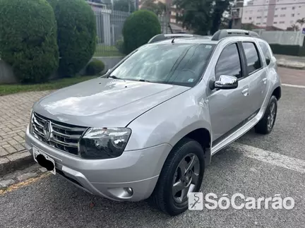 Renault DUSTER DYNAMIQUE 2.0 16V AT HIFLEX na cor Prata em Curitiba / PR - 6709389