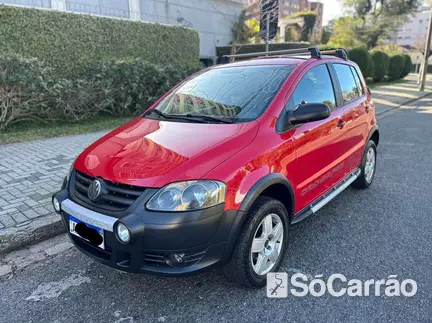 Volkswagen CROSSFOX 1.6 8V na cor Vermelha em Curitiba / PR - 6782656