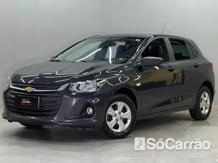 Chevrolet ONIX 1.0 12V MT na cor Cinza em Curitiba / PR - 6928265