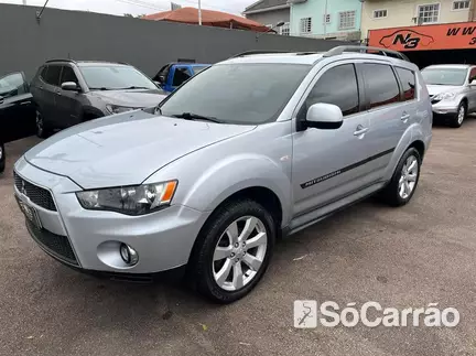 Mitsubishi OUTLANDER 2WD 2.0 16V AT na cor Prata em Curitiba / PR - 6722350
