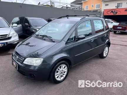 Fiat IDEA ELX FIRE 1.4 8V na cor Cinza em Curitiba / PR - 6982523