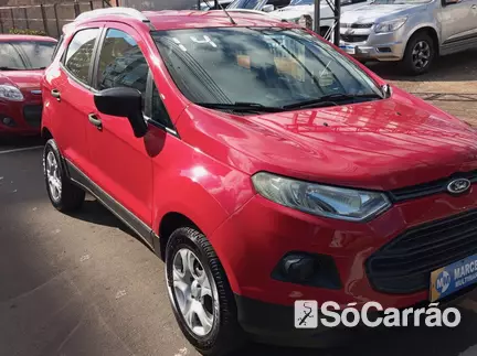 Ford ECOSPORT S 1.6 16V na cor Vermelha em Ponta Grossa / PR - 6770957