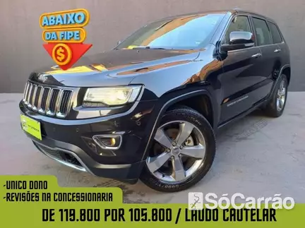 JEEP GRAND CHEROKEE LIMITED 4X4 3.0 CRD TB-IC na cor Preta no Porto Alegre / RS - 6100797