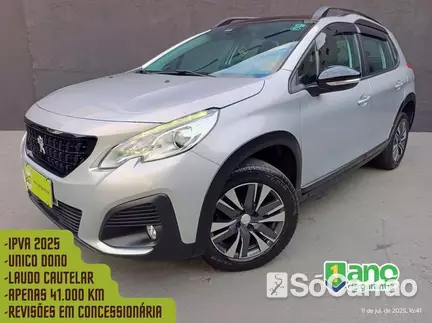 Peugeot 2008 GRIFFE 1.6 16V AT6 na cor Prata no Porto Alegre / RS - 6772178