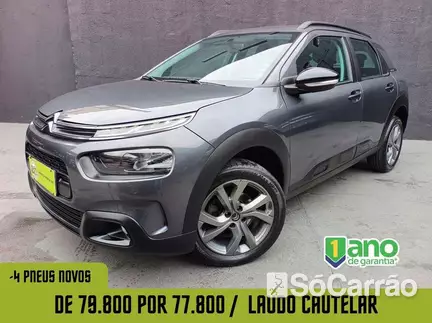 Citroen C4 CACTUS FEEL 1.6 16V AT na cor Cinza no Porto Alegre / RS - 6813583