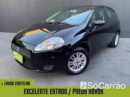 Fiat PUNTO ATTRACTIVE 1.4 8V na cor Preta no Porto Alegre / RS - 6867396
