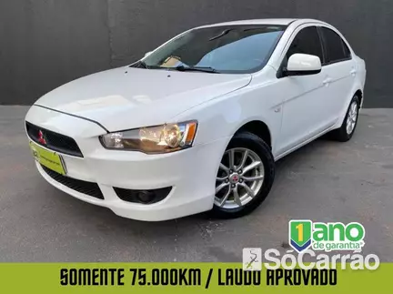Mitsubishi LANCER HL 2.0 16V CVT na cor Branca no Porto Alegre / RS - 6972388