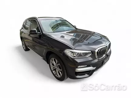 BMW X3 XDRIVE20I X LINE 4X4 2.0 16V TB na cor Preta no Porto Alegre / RS - 6971907