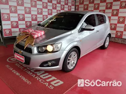 Chevrolet SONIC LTZ 1.6 16V AT FLEXPOWER na cor Prata no Alvorada / RS - 6255699