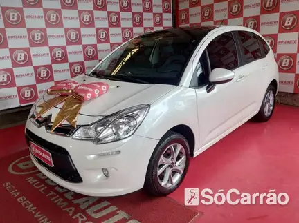Citroen C3 TENDANCE 1.5 8V na cor Branca no Alvorada / RS - 6467578