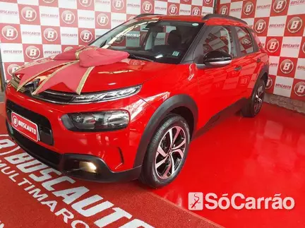 Citroen C4 CACTUS FEEL 1.6 16V AT na cor Vermelha no Alvorada / RS - 6480814