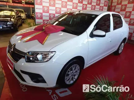 Renault LOGAN ZEN 1.0 12V SCE na cor Branca no Alvorada / RS - 6507727