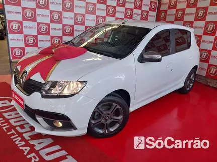 Renault SANDERO GT LINE 1.0 12V SCE na cor Branca no Alvorada / RS - 6604348