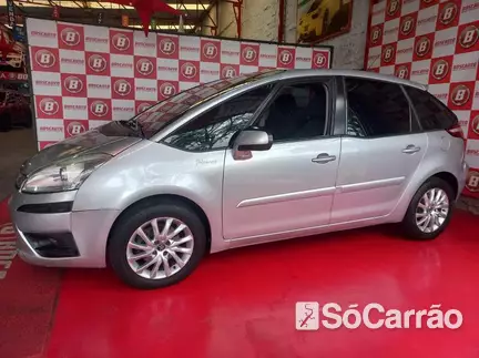 Citroen C4 PICASSO GLX 2.0 16V AT na cor Prata no Alvorada / RS - 6725191