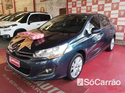 Citroen C4 LOUNGE EXCLUSIVE THP 1.6 16V TIP na cor Azul no Alvorada / RS - 6737635