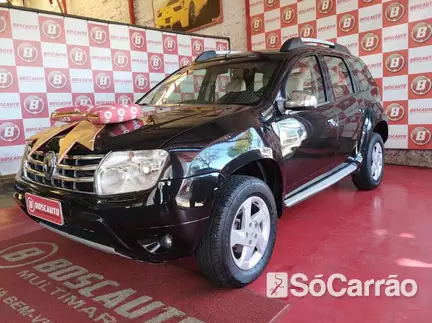 Renault DUSTER DYNAMIQUE 1.6 16V HIFLEX na cor Preta no Alvorada / RS - 6775702