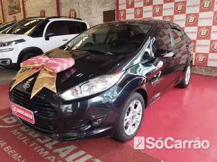 Ford NEW FIESTA SEDAN 1.6 16V P.SHIFT na cor Preta no Alvorada / RS - 6795661