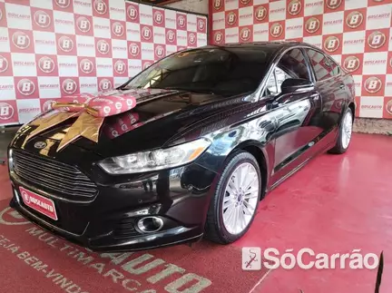 Ford FUSION TITANIUM AWD 2.0 16V GTDI AT na cor Preta no Alvorada / RS - 6799577
