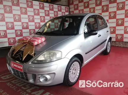 Citroen C3 EXCLUSIVE 1.4 8V na cor Prata no Alvorada / RS - 6836315