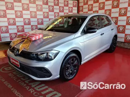 Volkswagen POLO 1.0 12V na cor Prata no Alvorada / RS - 6897805