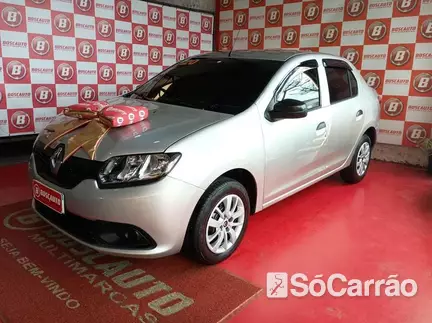 Renault LOGAN AUTHENTIQUE 1.0 12V SCE na cor Prata no Alvorada / RS - 6993690