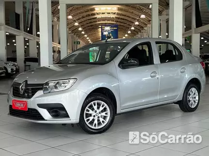 Renault LOGAN ZEN 1.0 12V SCE na cor Prata em Curitiba / PR - 6815357