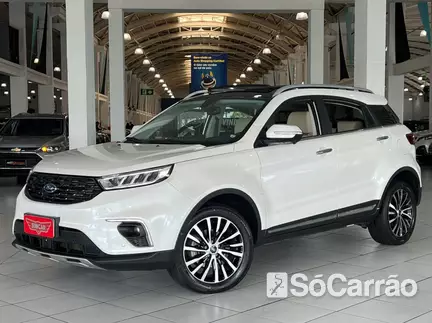 Ford TERRITORY TITANIUM 1.5 16V TB GTDI CVT na cor Branca em Curitiba / PR - 6895095