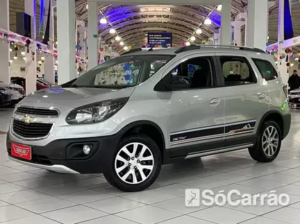 Chevrolet SPIN ACTIV 1.8 8V AT ECONOFLEX na cor Prata em Curitiba / PR - 6906184
