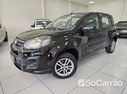 Fiat UNO ATTRACTIVE 1.0 8V EVO na cor Preta no Canoas / RS - 6637999