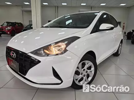Hyundai HB20S VISION 1.0 12V MT5 na cor Branca no Canoas / RS - 6683422