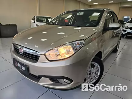Fiat GRAND SIENA ATTRACTIVE 1.4 8V na cor Dourada no Canoas / RS - 6796751