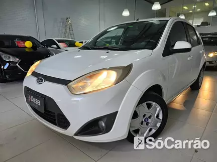 Ford FIESTA 1.0 8V na cor Branca no Canoas / RS - 6798698