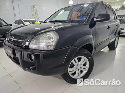 Hyundai TUCSON GLS 4X2 2.0 16V AT na cor Preta no Canoas / RS - 6800222