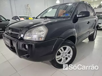 Hyundai TUCSON GLS 4X2 2.0 16V AT na cor Preta no Canoas / RS - 6885477