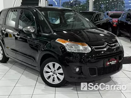 Citroen C3 PICASSO EXCLUSIVE 1.6 16V AT na cor Preta em Curitiba / PR - 6487459