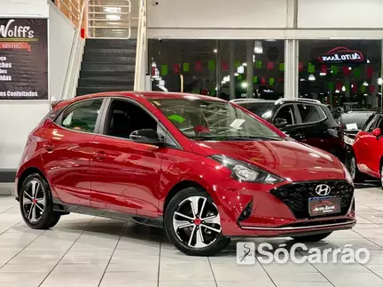 Hyundai HB20 SPORT 1.0 TGDI 12V AT6 na cor Vermelha em Curitiba / PR - 6587521