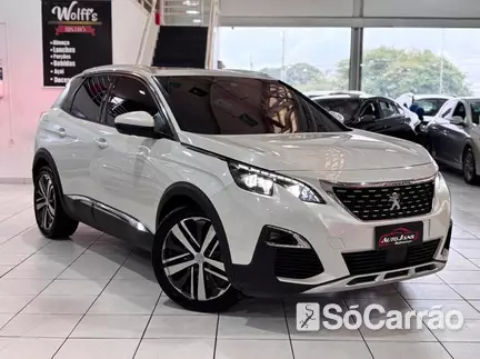 Peugeot 3008 GRIFFE 1.6 TB 16V TIP na cor Branca em Curitiba / PR - 6675698