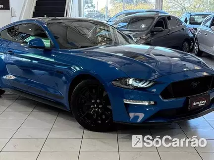 Ford MUSTANG COUPE GT 5.0 V8 na cor Azul em Curitiba / PR - 6820331