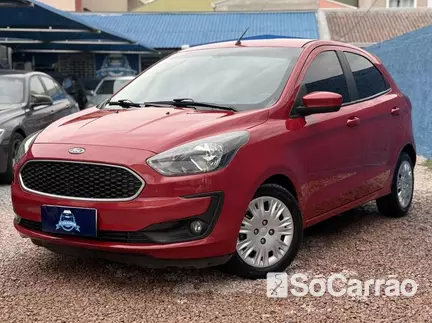 Ford KA 1.5 16V na cor Vermelha em Curitiba / PR - 6971376