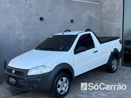 Fiat STRADA CS HARD WORKING 1.4 8V na cor Branca em Maringá / PR - 6668601