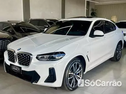 BMW X4 XDRIVE30I M SPORT NAC 4X4 2.0 TB 16V na cor Branca em Maringá / PR - 6696902