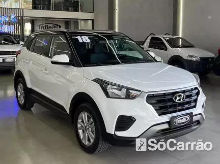 Hyundai CRETA ATTITUDE 1.6 16V AT6 na cor Branca em Maringá / PR - 6847259